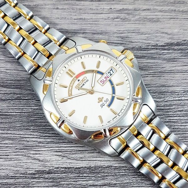 1996 Seiko SQ50 5M430A50 Vintage Watch WatchCharts Marketplace