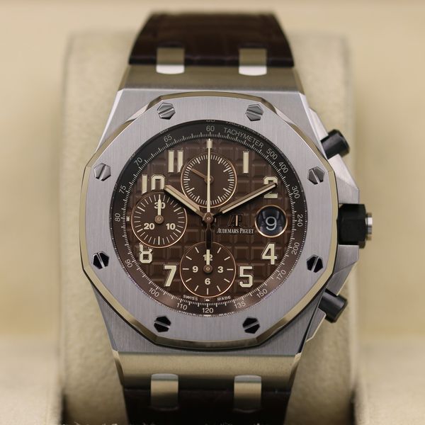 FSOT: Audemars Piguet Royal Oak Offshore Chrono 26470ST Havana 2018 ...