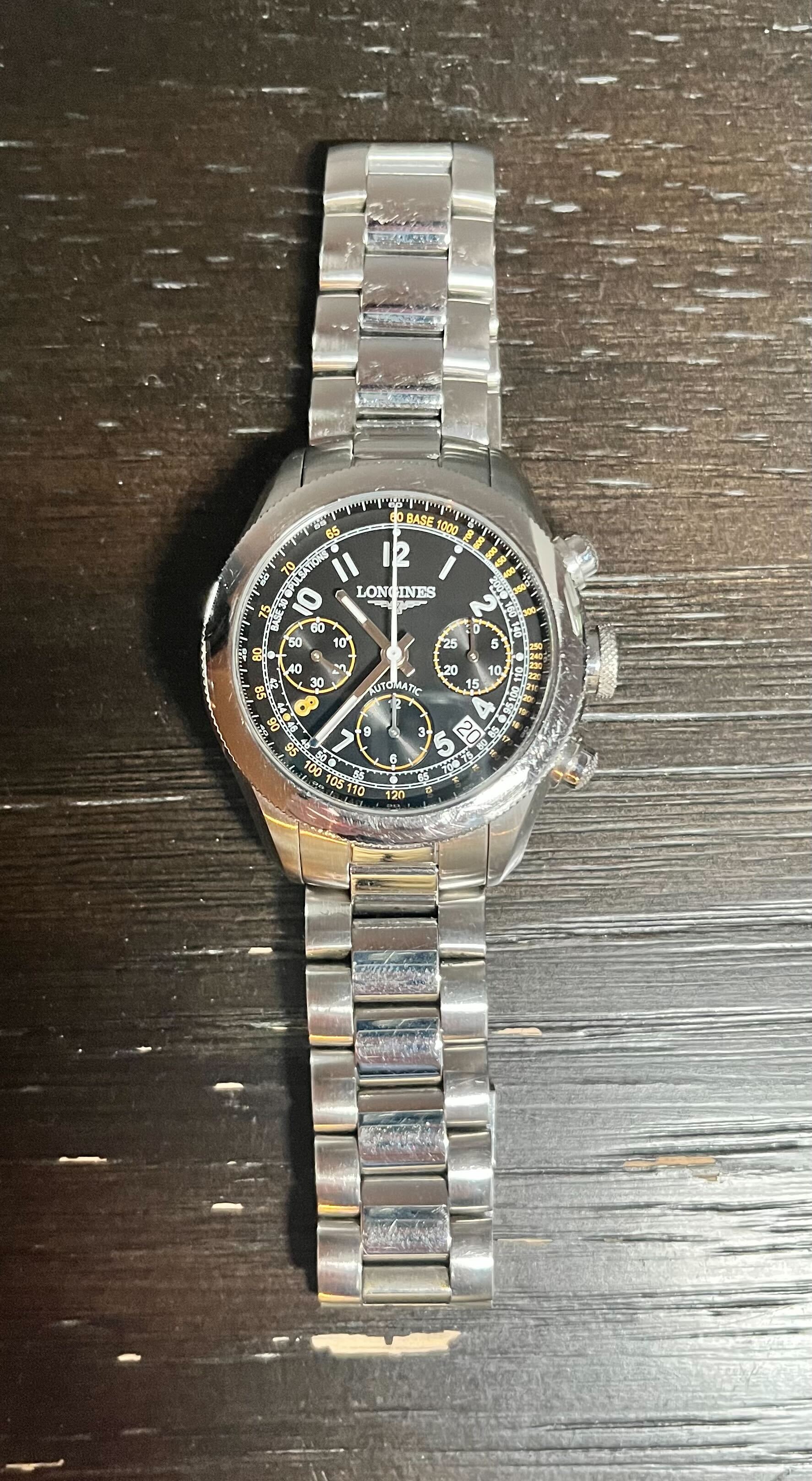 WTS Longines Grande Vitesse Andre Agassi Limited Edition