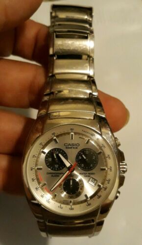 casio edifice water resistant 10 bar