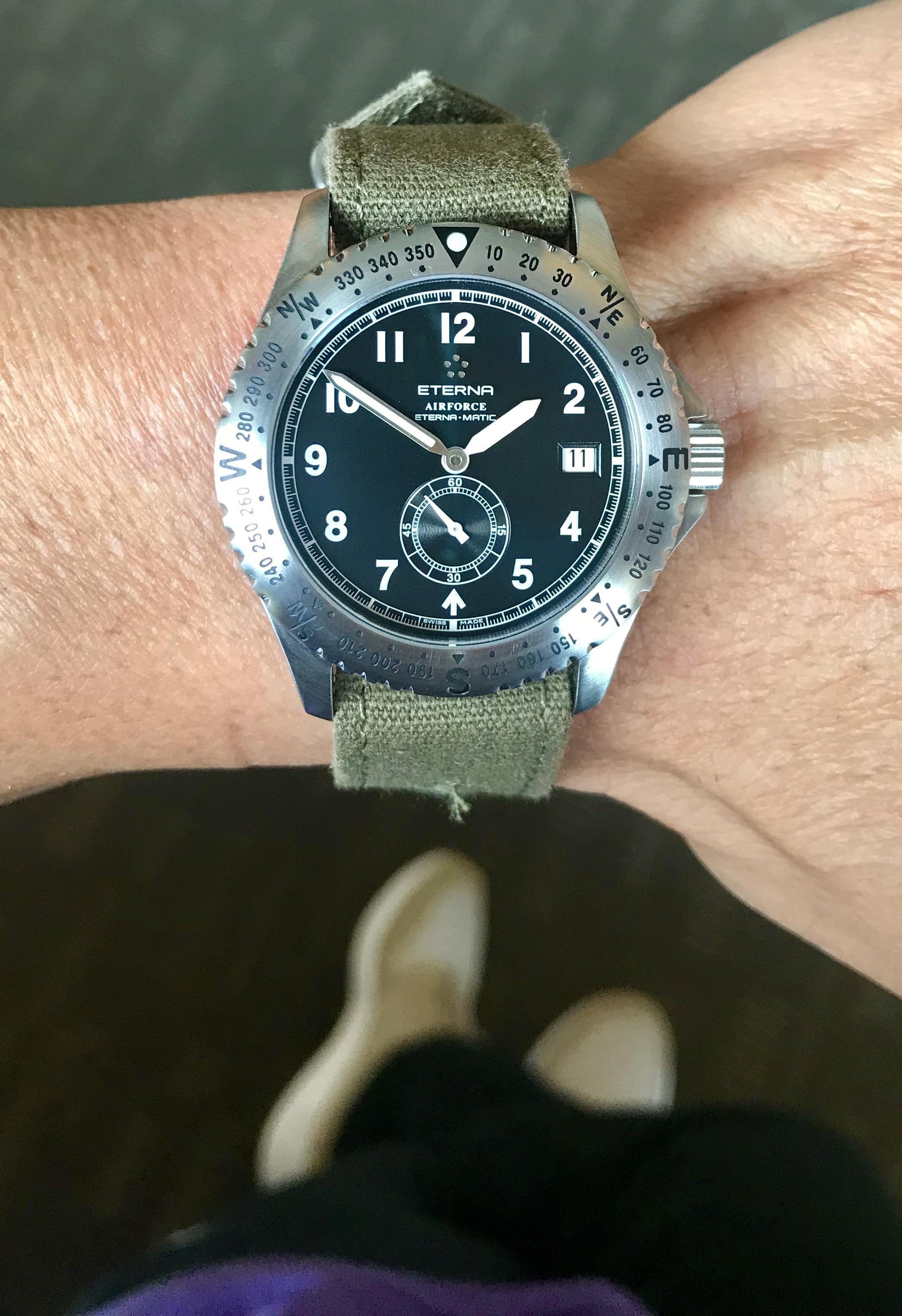 Eterna hot sale airforce automatic