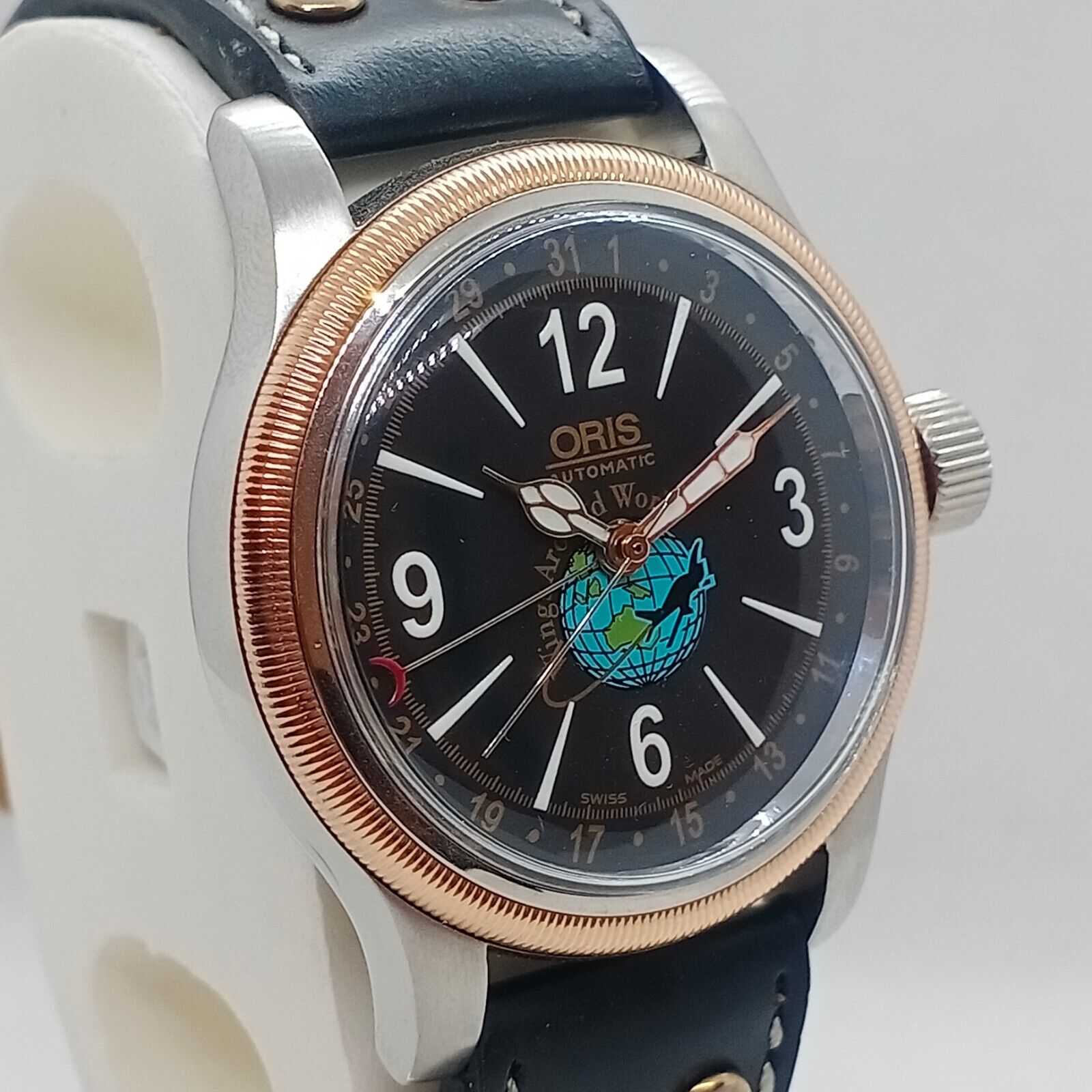 Oris Wings Around the World Automatic Two Tone Pointer Date