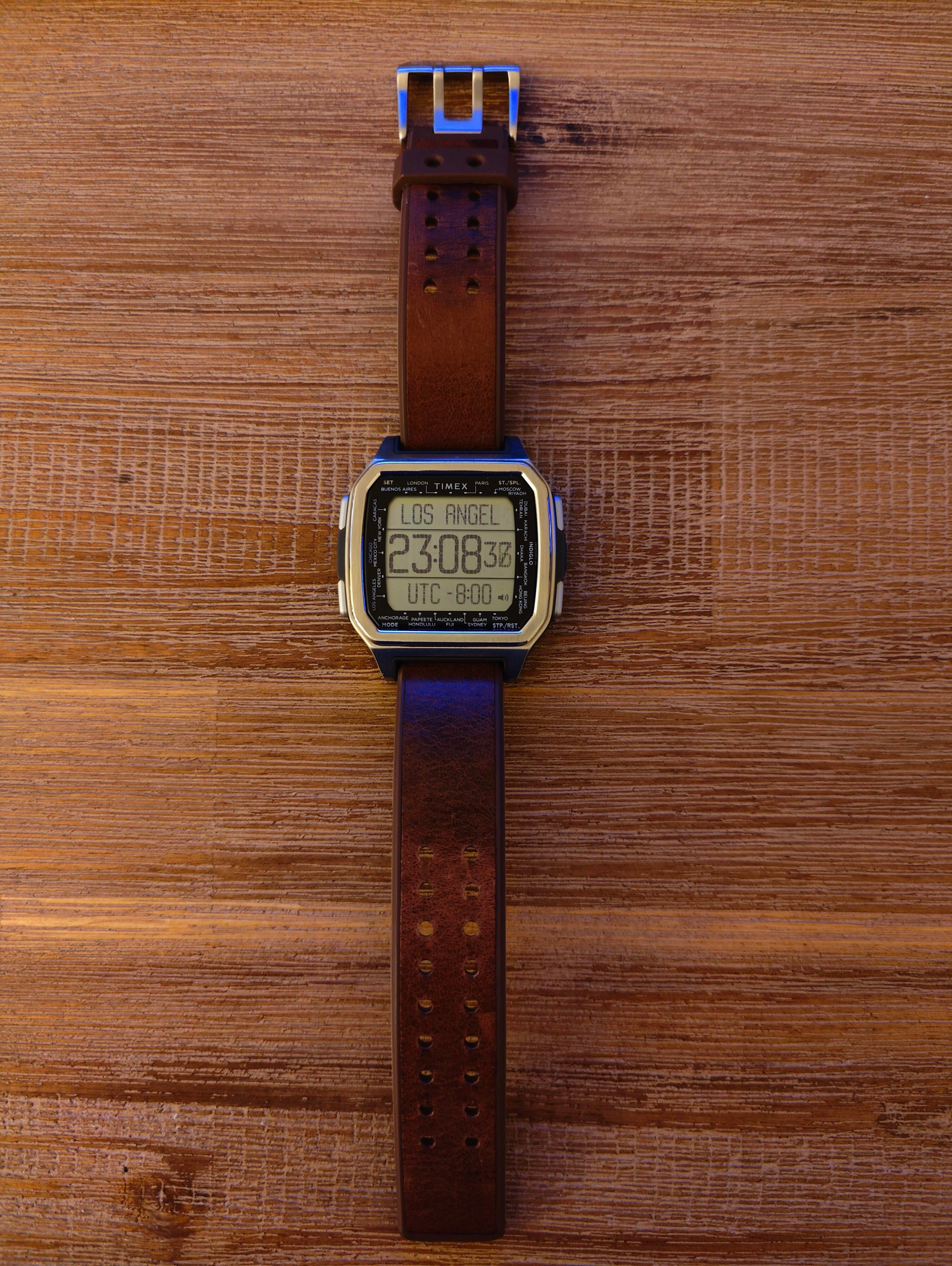 WTS Timex Command Urban 47mm Black Silver Brown WatchCharts