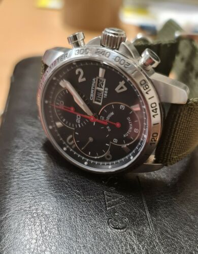 Certina DS Podium Swiss Valjoux 7750 chronograph watch WatchCharts