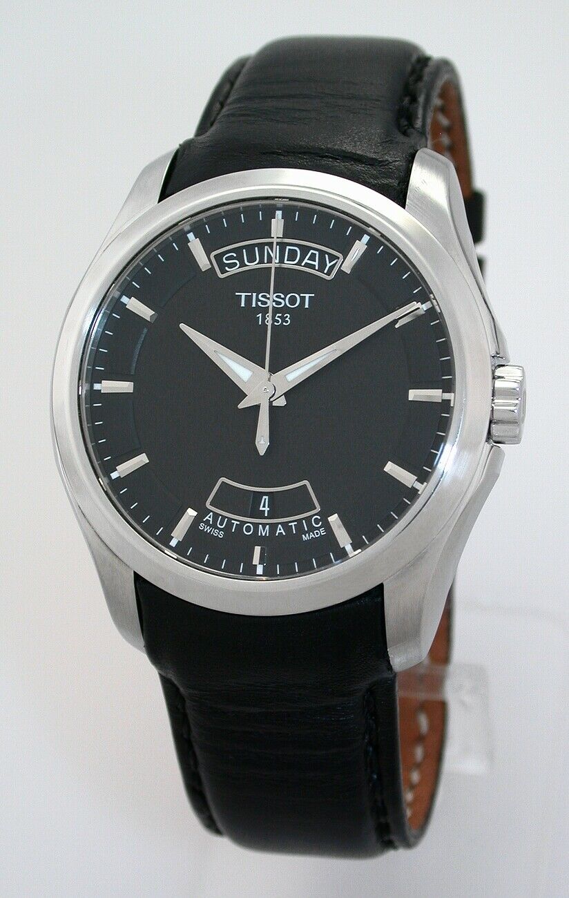 Tissot Couturier Day Date Automatik ETA 2824 2 Herrenuhr T035407A