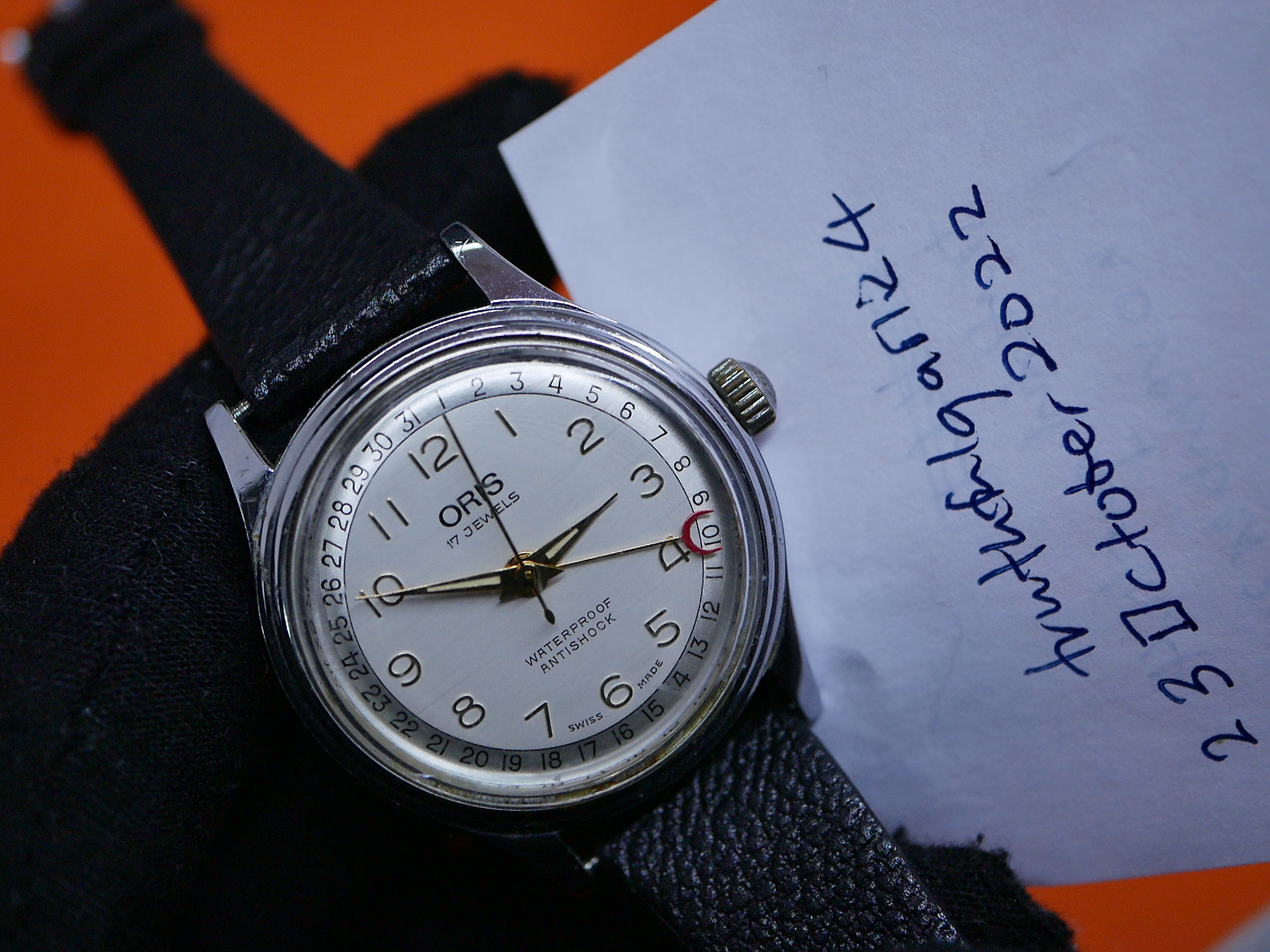 ORISS 17JEWELS 302-7285 SWISS MADE - 時計