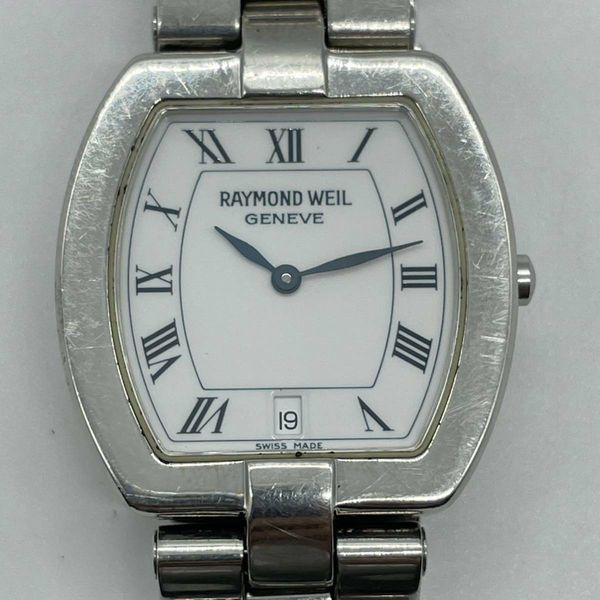 Rare! Raymond Weil 9217 Tango Men's Quartz Watch White Dial