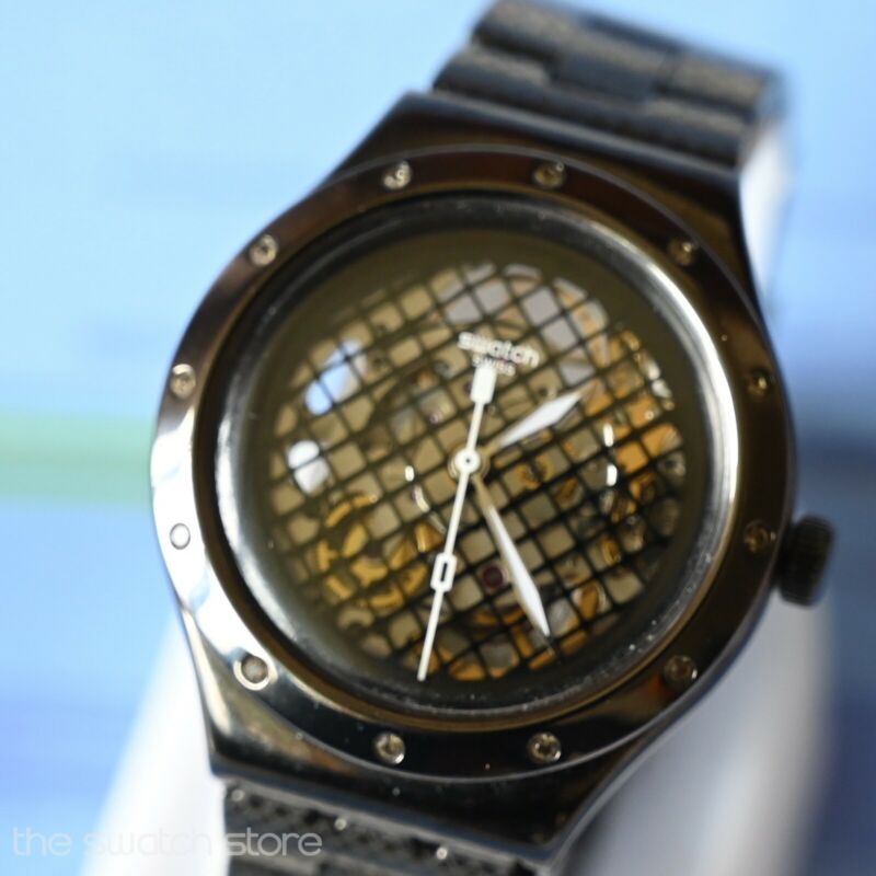 Swatch Skeleton Irony Automatic Watch YAB101G Vatel