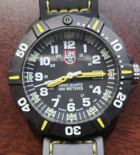 LUMINOX CORONADO NAVY SEAL 3020 BLK YELLOW MINT CONDITION AUTHENTIC Low Price WatchCharts Marketplace