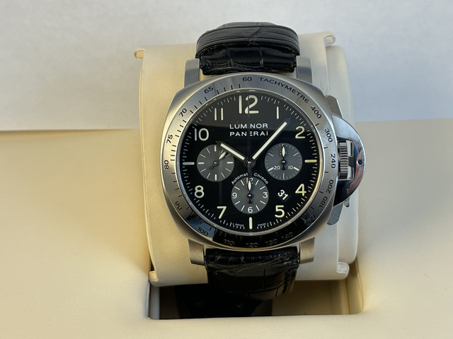 FS Rare Panerai PAM162 F Chrono 44mm Pre Daylight Complete