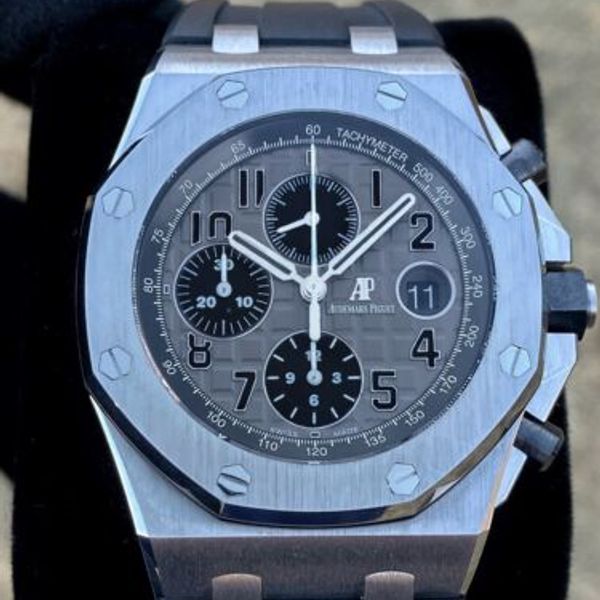 Audemars Piguet Royal Oak Offshore ROO Chrono Elephant Gray 26470ST.OO ...