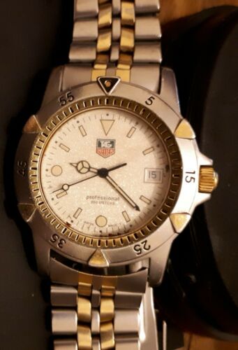 Men s Tag Heuer 1500 Professional 200m 955.706G With Box and