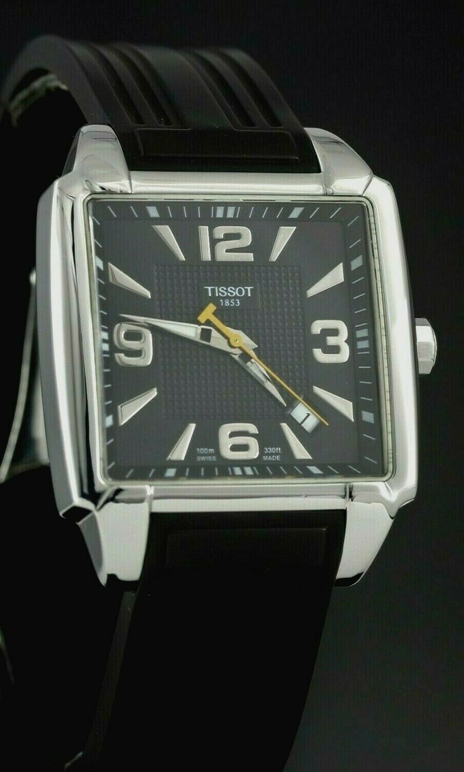 TISSOT QUADRATO T005.510A REFURBISHED BOX FREE UK POSTAGE