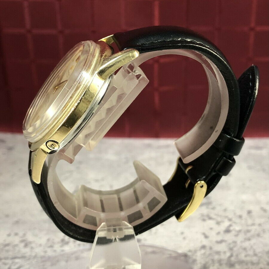 Vintage 1963 SEIKO SEIKOMATIC Self Dater CAP GOLD 39Jewels J13083