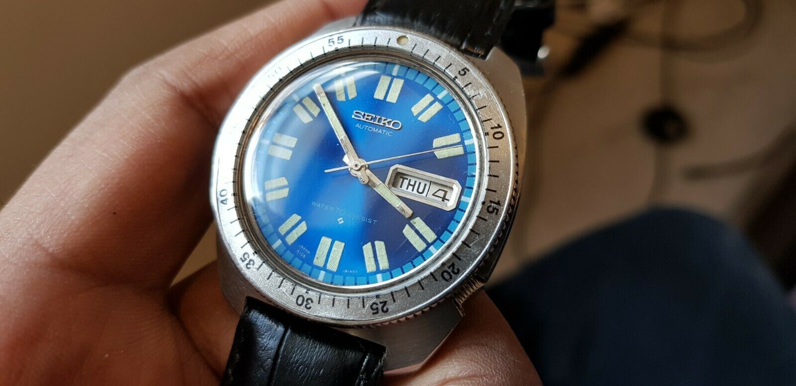 SEIKO 'BLUE CHEVRON' 6106-8589 - STUNNING RARE DIVER! 1971 | WatchCharts