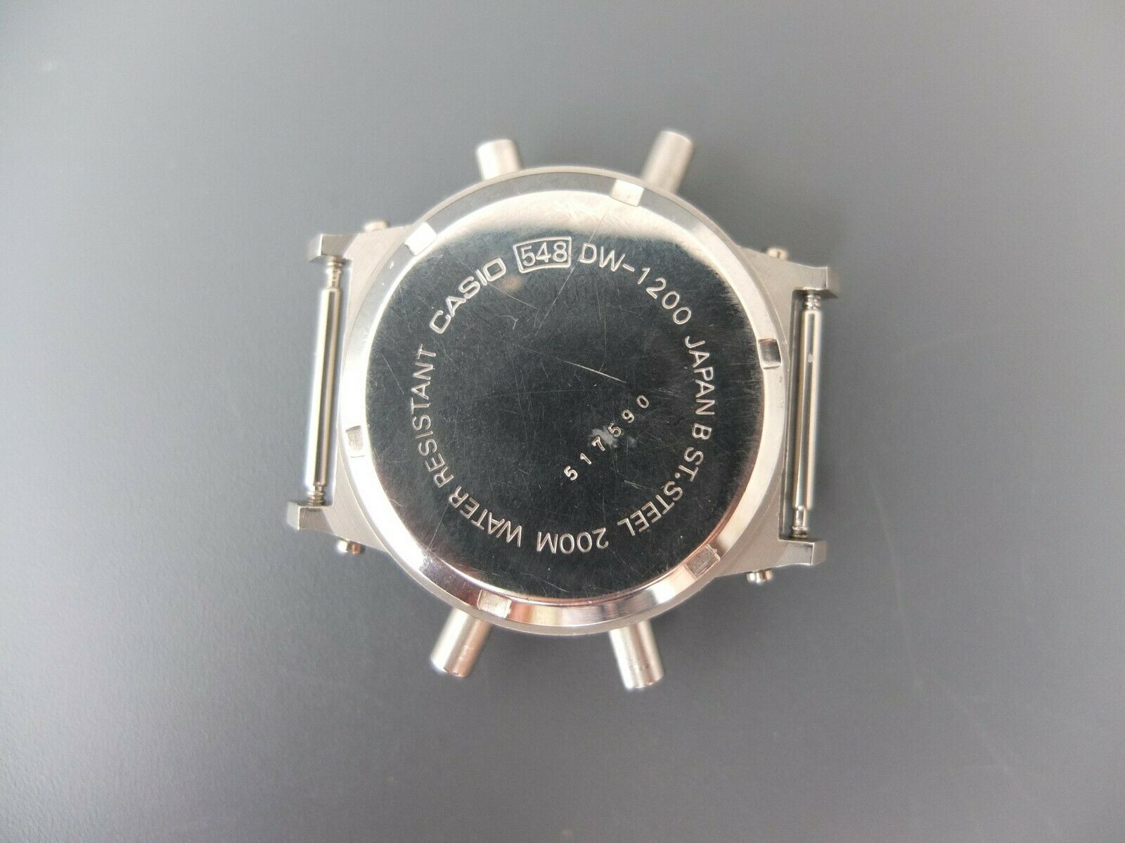 時計 1984's CASIO DW-1200 Casio dw-1200 wr.200 Meters Module 548 1984-85 Vintage