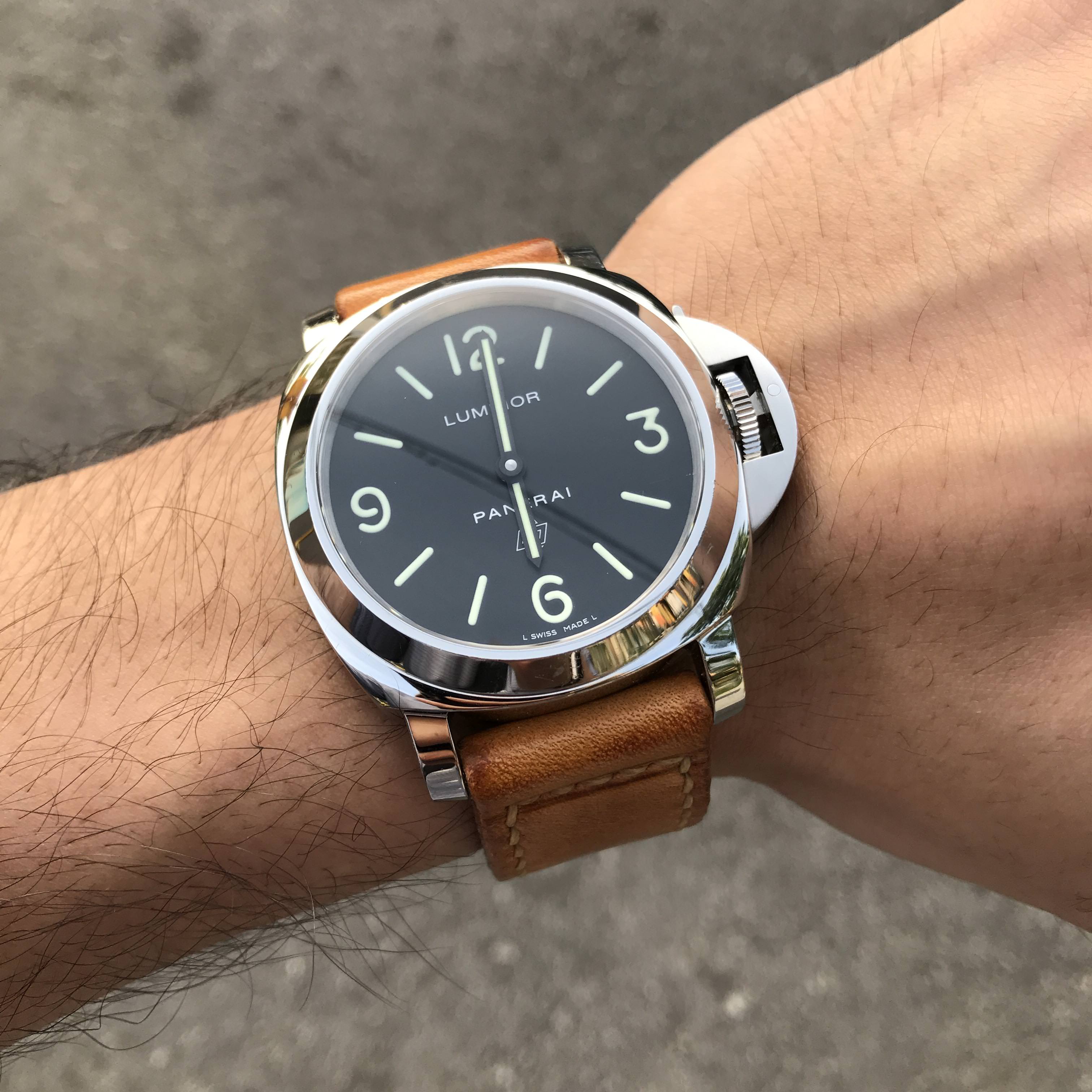 WTS Base Panerai 000 The Logo Zero perfect beater and all