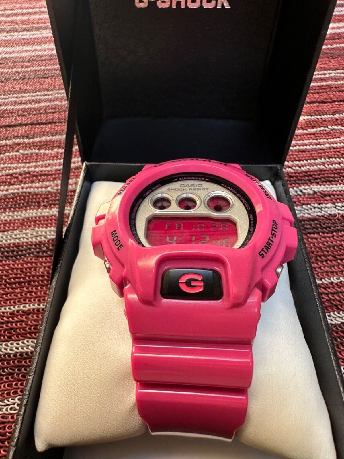 CASIO G-SHOCK DW-6900CS-4 Pink Rare Clean Excellent Unisex