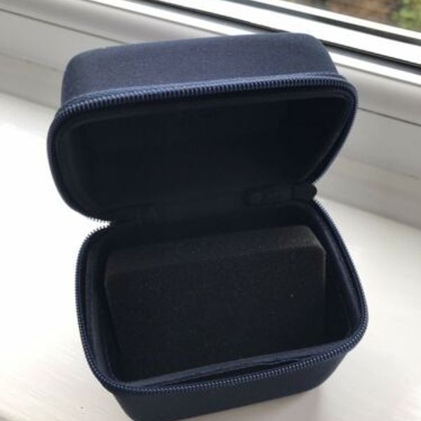 Grand Seiko GS Watch 19mm Black Leather Deployment Strap & Service