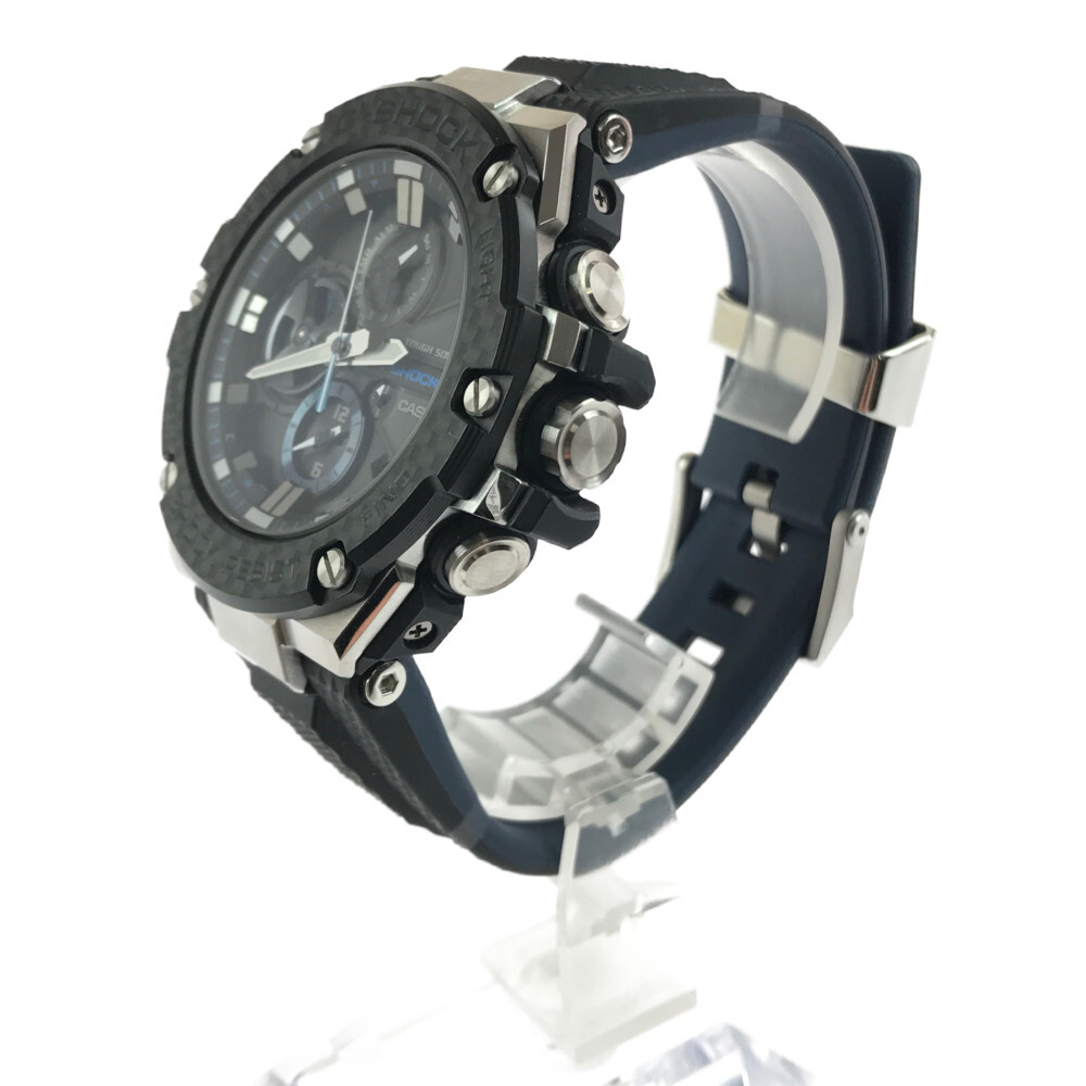 Used] [Men] CASIO G-SHOCK G-STEEL CARBON EDITION GST-B100XA-1AJF