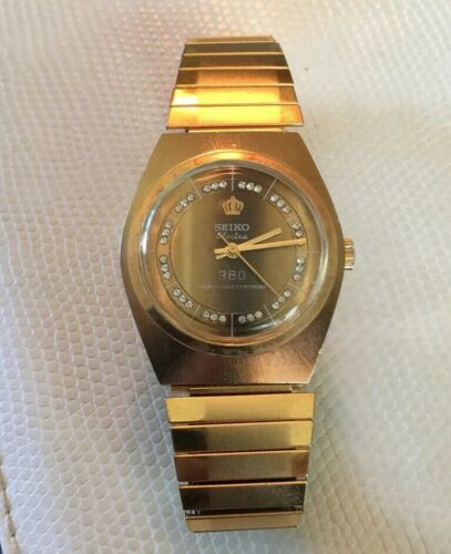 Vintage Seiko Electra 360. Runs. Good Condition. Selling As Is