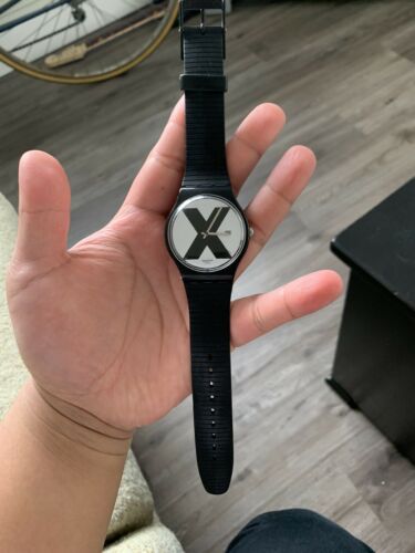 Swatch XX Rated Straight Edge X Swatch SXE Hardcore X Rated