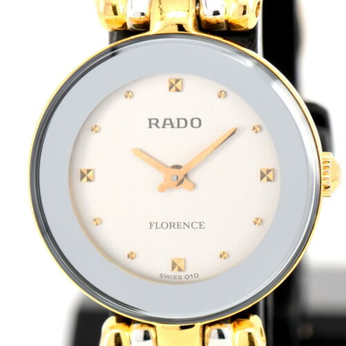 Auth RADO FLORENCE 153.3678.2 Gray Dial Quartz Women's Watch G