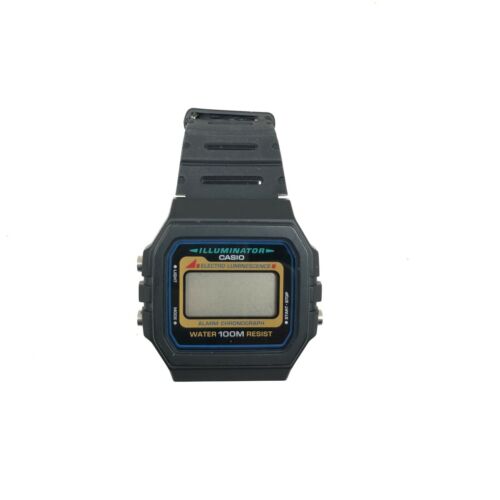 Casio W-741 Digital Watch Wristwatch Illuminator Water Resistant
