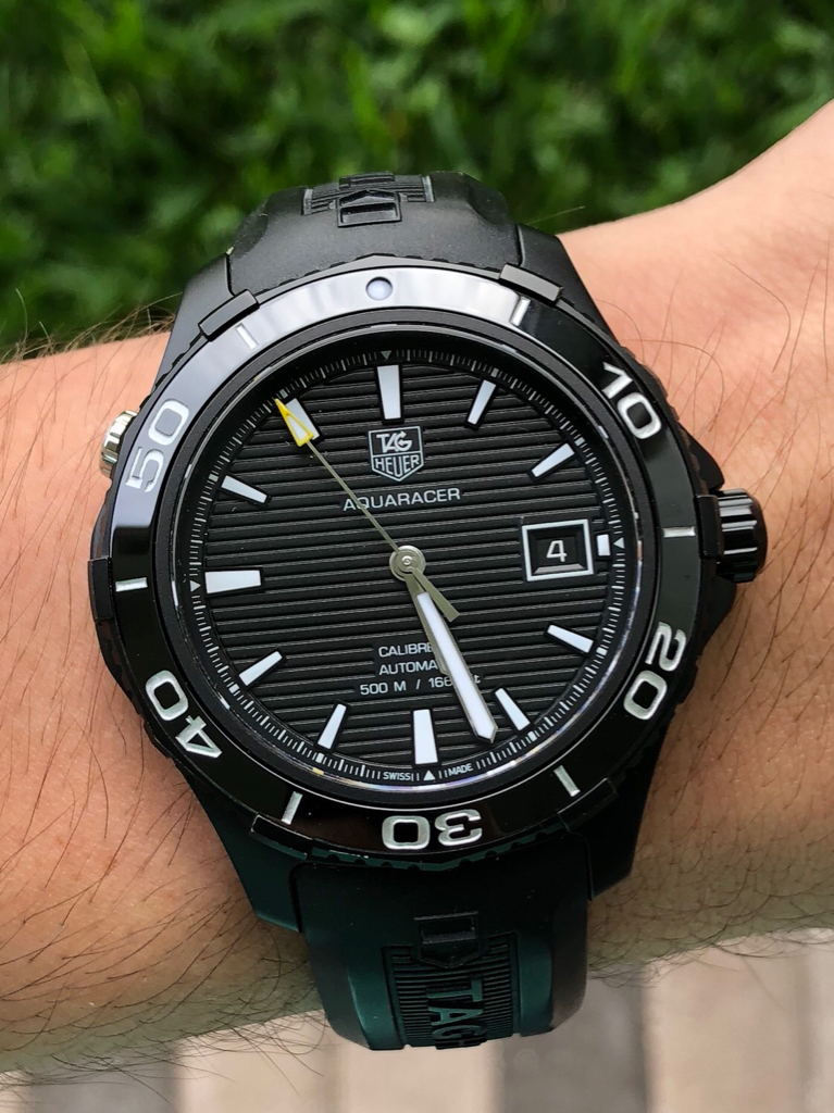 TAG Heuer Aquaracer 500M Calibre 5 41 Titanium WAK2180