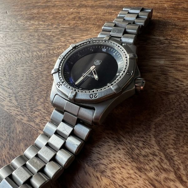 TAG Heuer 2000 Men's Black Watch - WK111A-0 | WatchCharts Marketplace