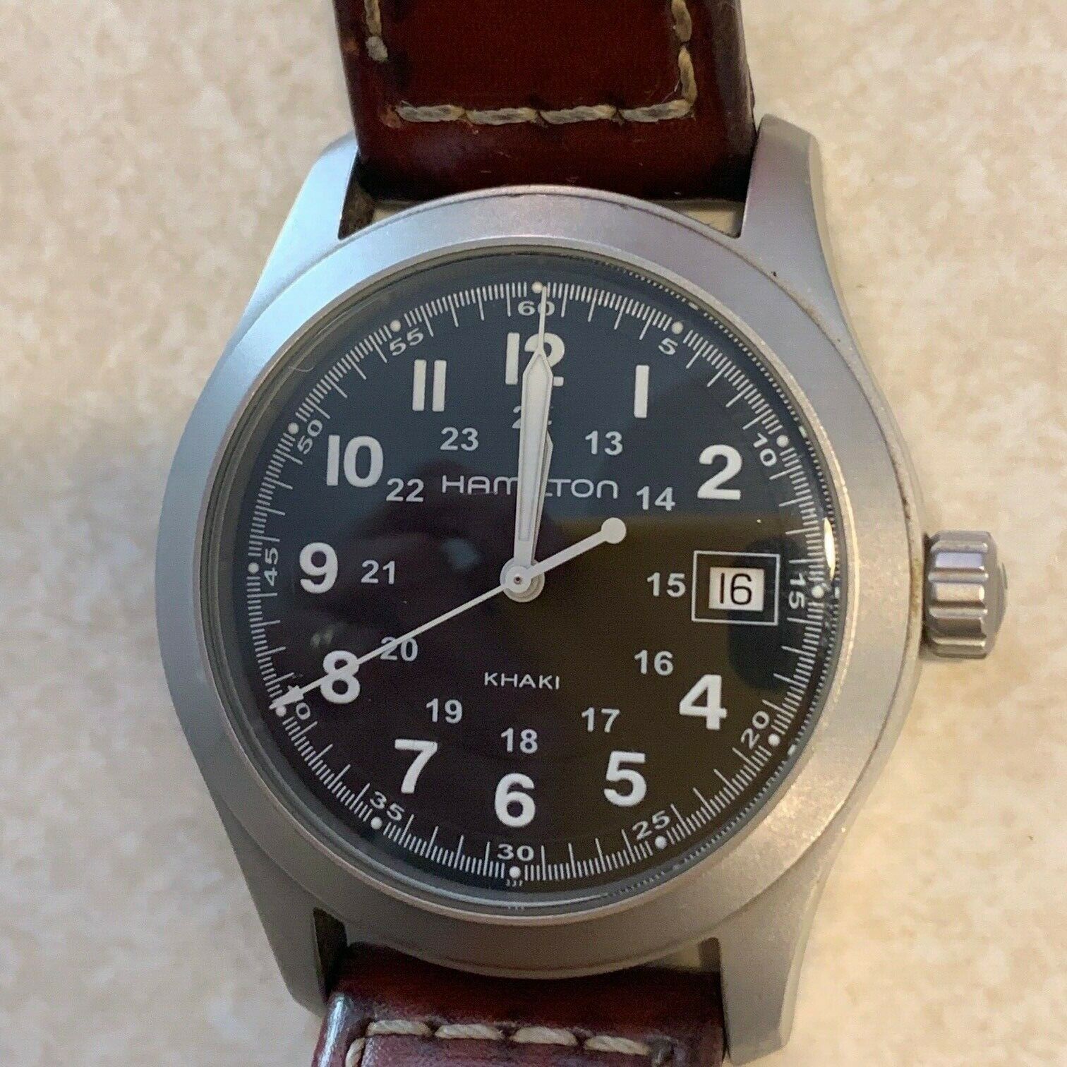 Hamilton Khaki Field Black Dial Men