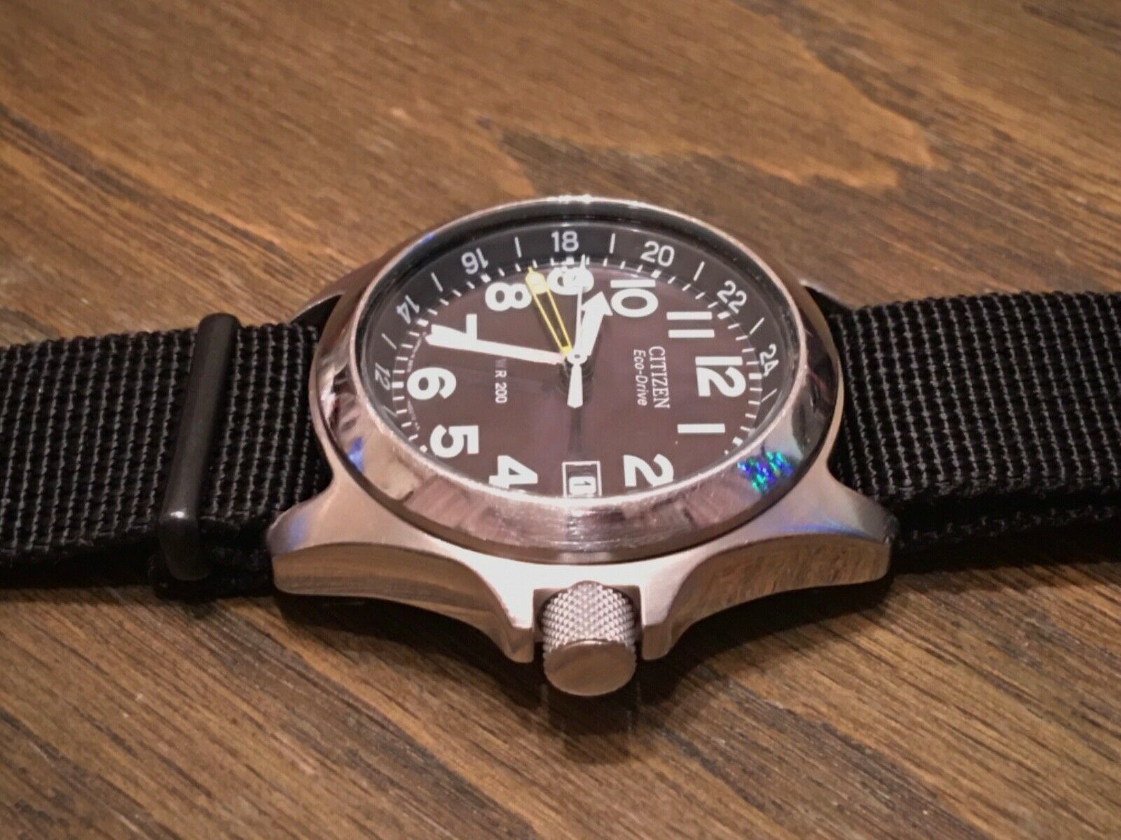 Citizen Eco-Drive Solar Watch B876-H23222TA Very Rare Model