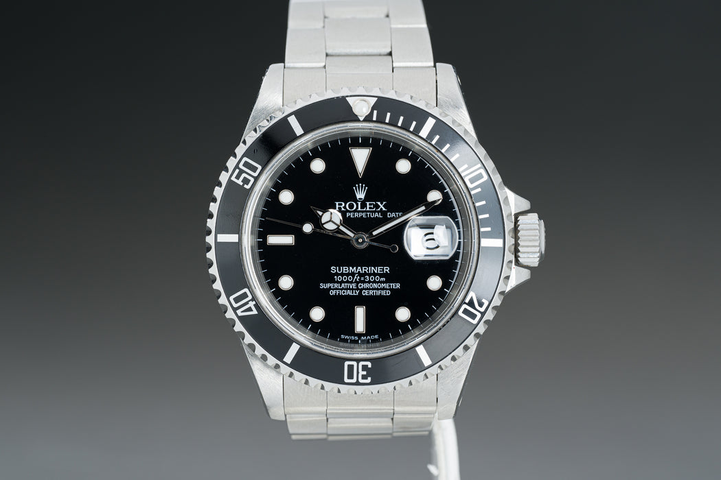 Rolex submariner 1000ft 300m superlative chronometer officially hotsell certified price