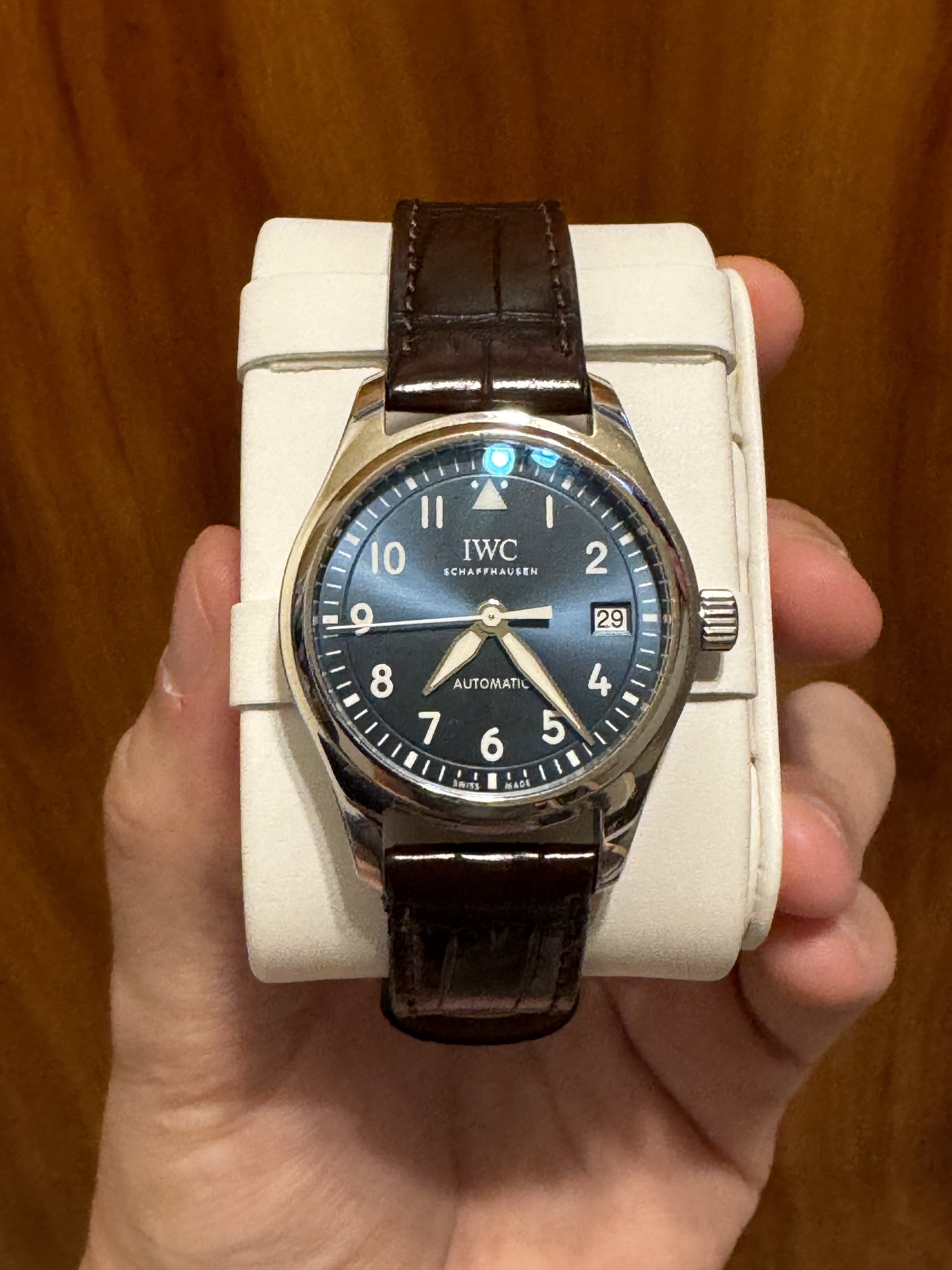 Iwc pilot shop 36 blue