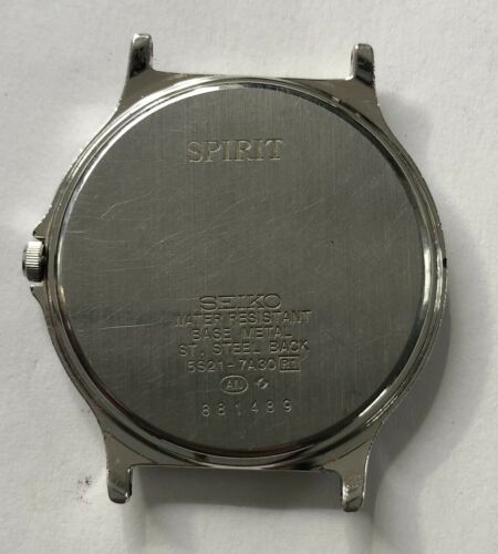 SEIKO 5S21-7A30 CONTEMPORARY BASIC クォーツ Vintage SEIKO SPIRIT CONTEMPORARY BASIC 5S21-7A30 FOR PARTS