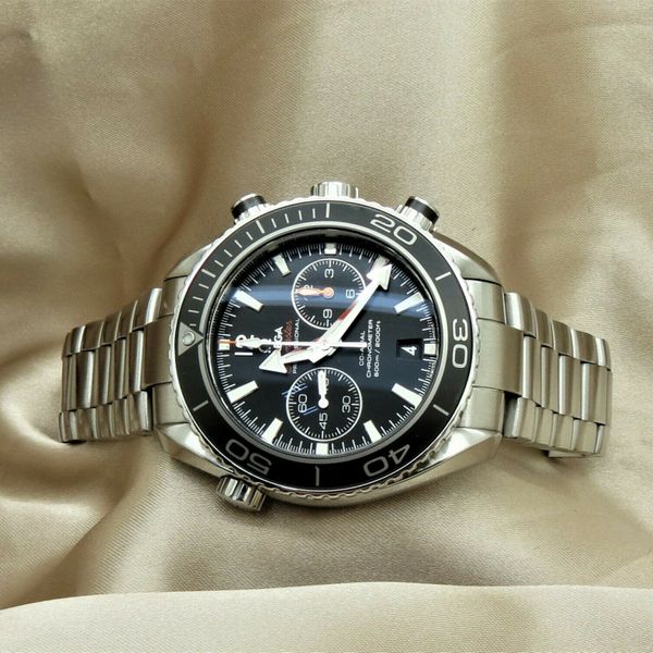 OMEGA Seamaster Ocean 9300 CoAxial Chronometer Chronograph Men's Black WatchCharts