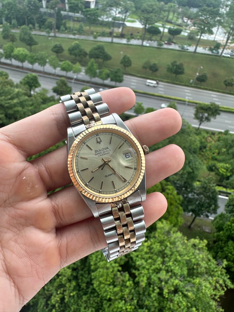 Bulova quartz hot sale super seville