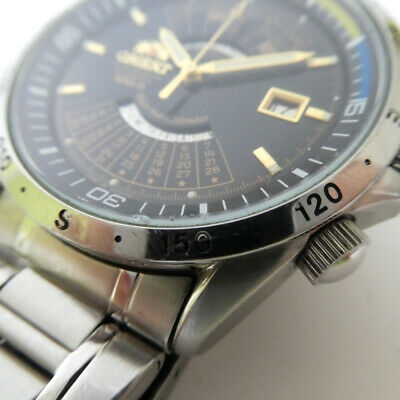 Authentic ORIENT Multi Year Calender EU03-C0 CA Watches Mechanical