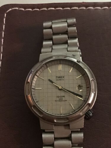 titanium timex watch