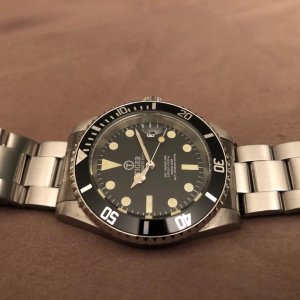 Seiko NH35 powered vintage Submariner homage | WatchCharts