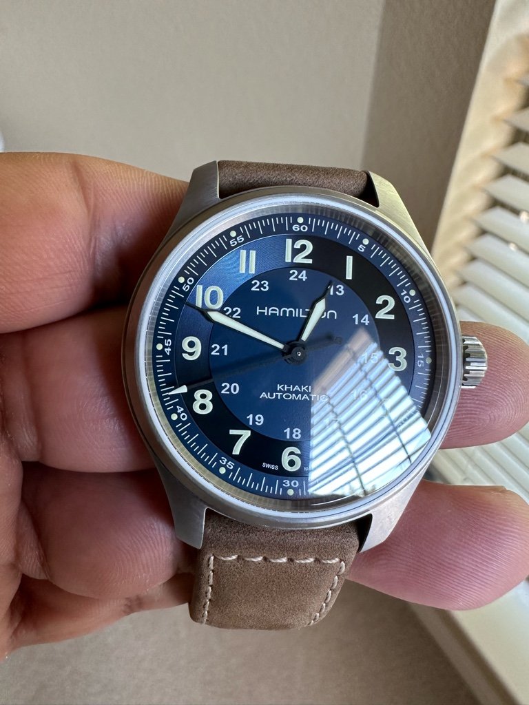 Hamilton Khaki Field Titanium H70545540 WatchCharts Marketplace