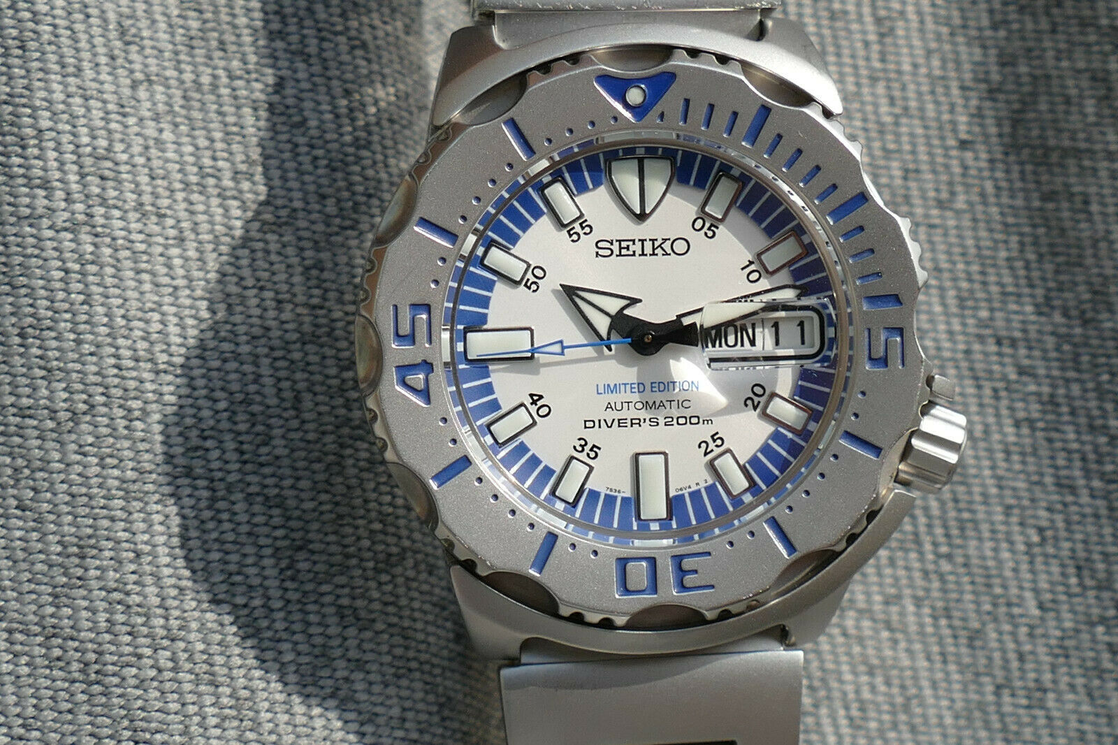 RARE Seiko Snow Monster SKZ331K1 Thailand Limited Edition no 822