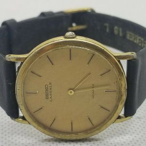 SEIKO LASSALE 5930-7049 Men's Dress Wristwatch Made in Japan