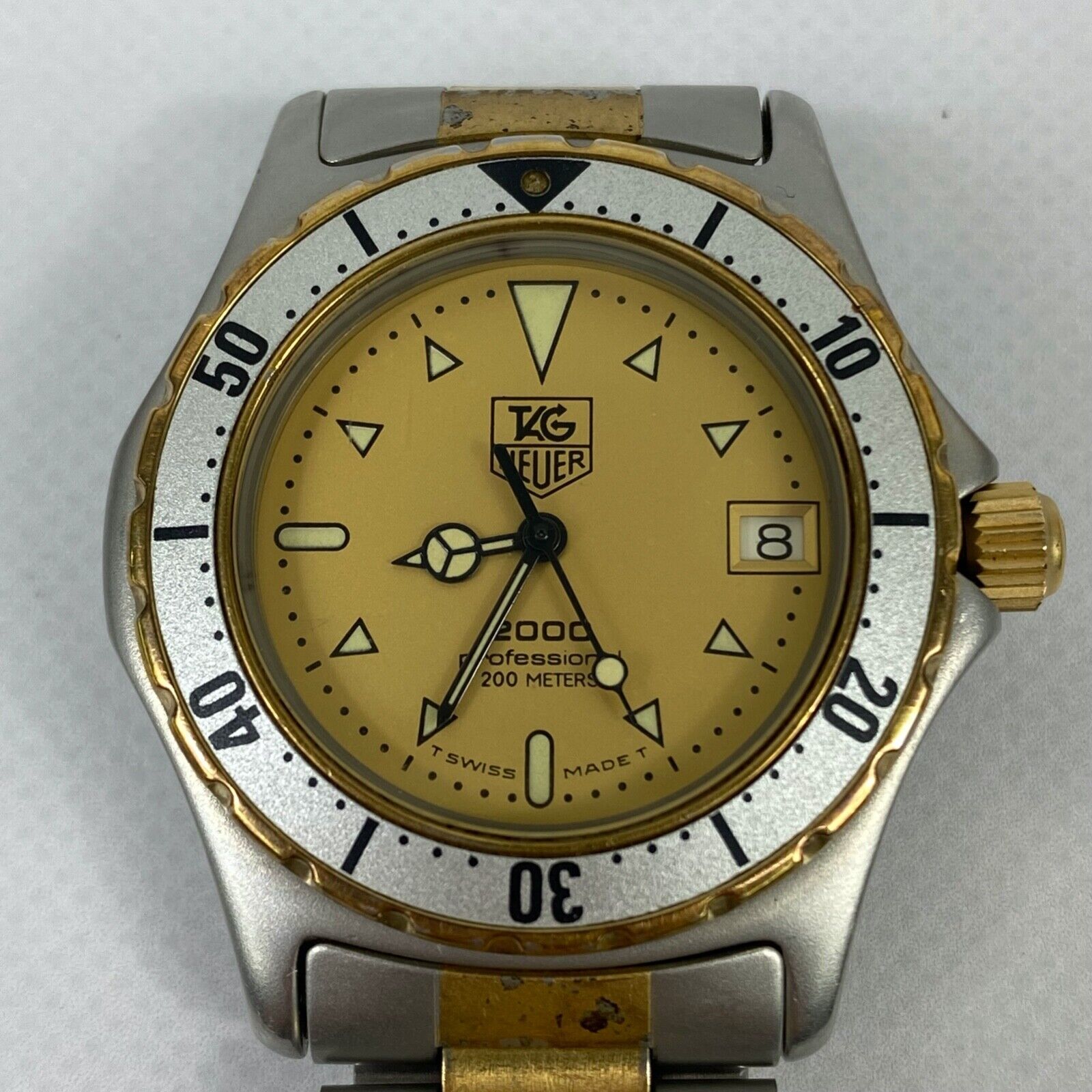 TAG HEUER Professional 200 974.013 Date Swiss Made Mens Watch