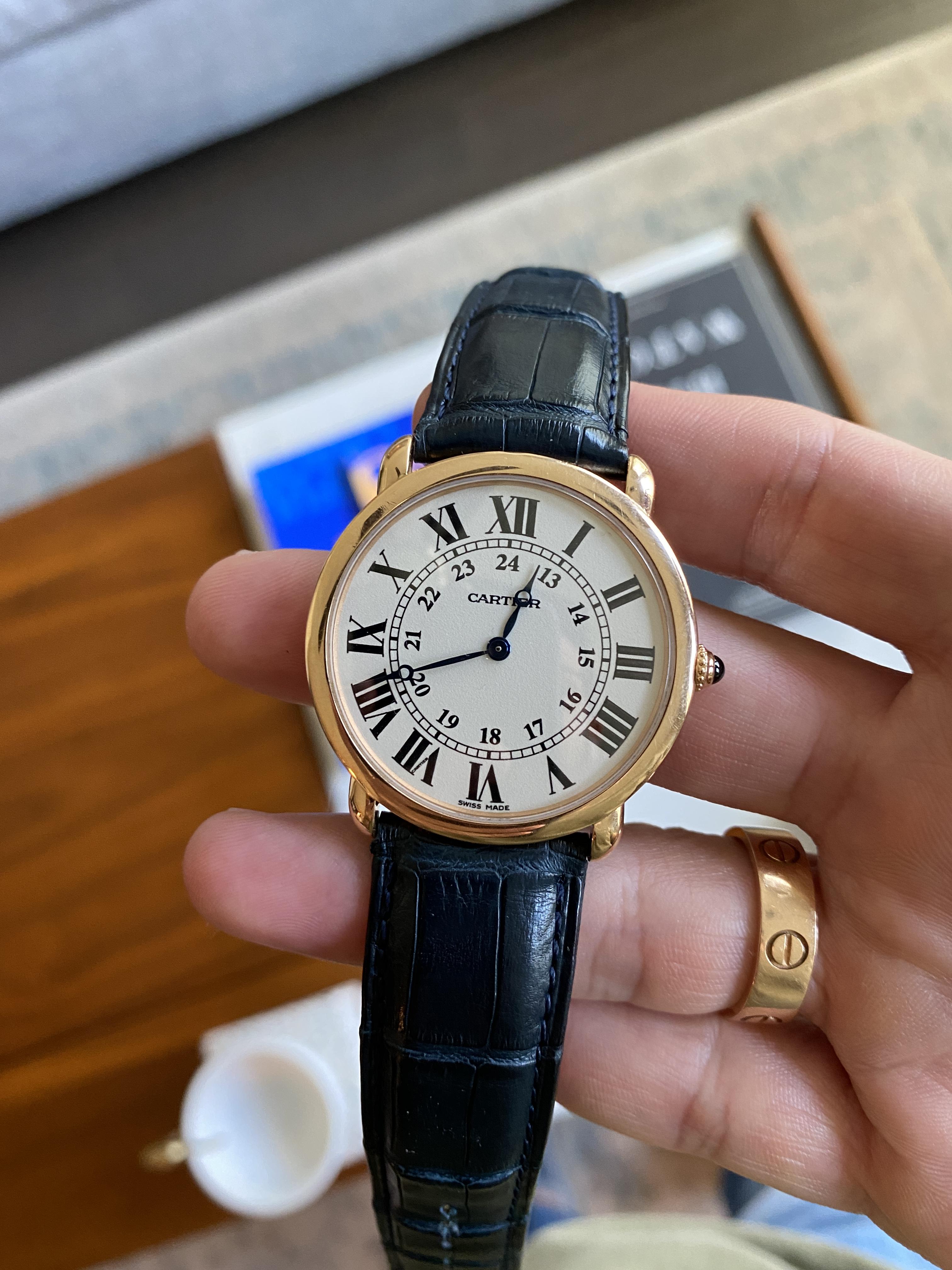 Cartier Ronde Louis Cartier 36mm - Pink Gold Watches