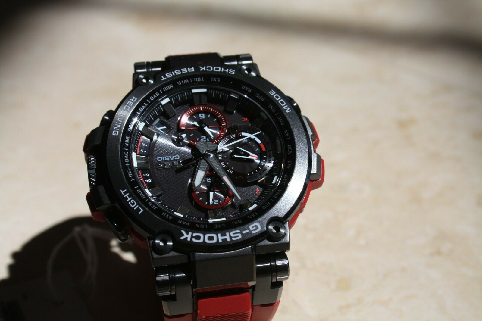 Casio Mtgb1000b1a4 G Shock Mt G New From Authorized Dealer Saph Crystal Solar Watchcharts
