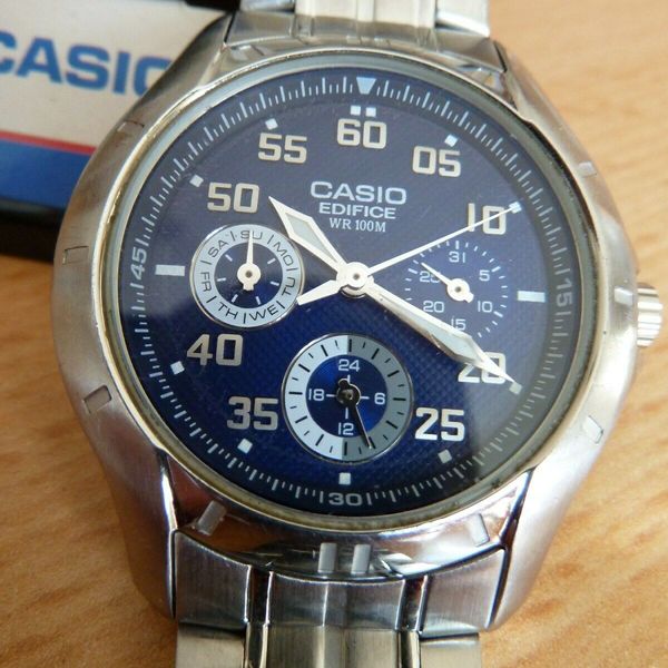 CASIO EDIFICE EF 317 ARMBANDUHR WatchCharts Marketplace