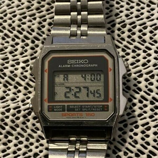 Seiko sports 150 digital watch on sale