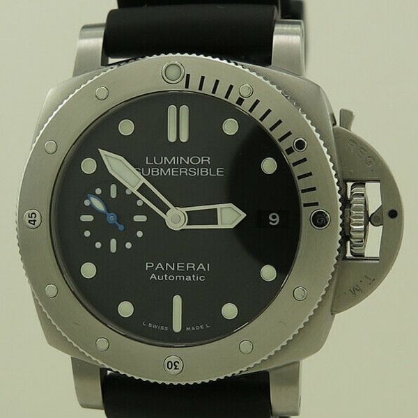 Panerai Ref PAM 682 Steel Automatic 42mm 3 Day Luminor Submersible On ...