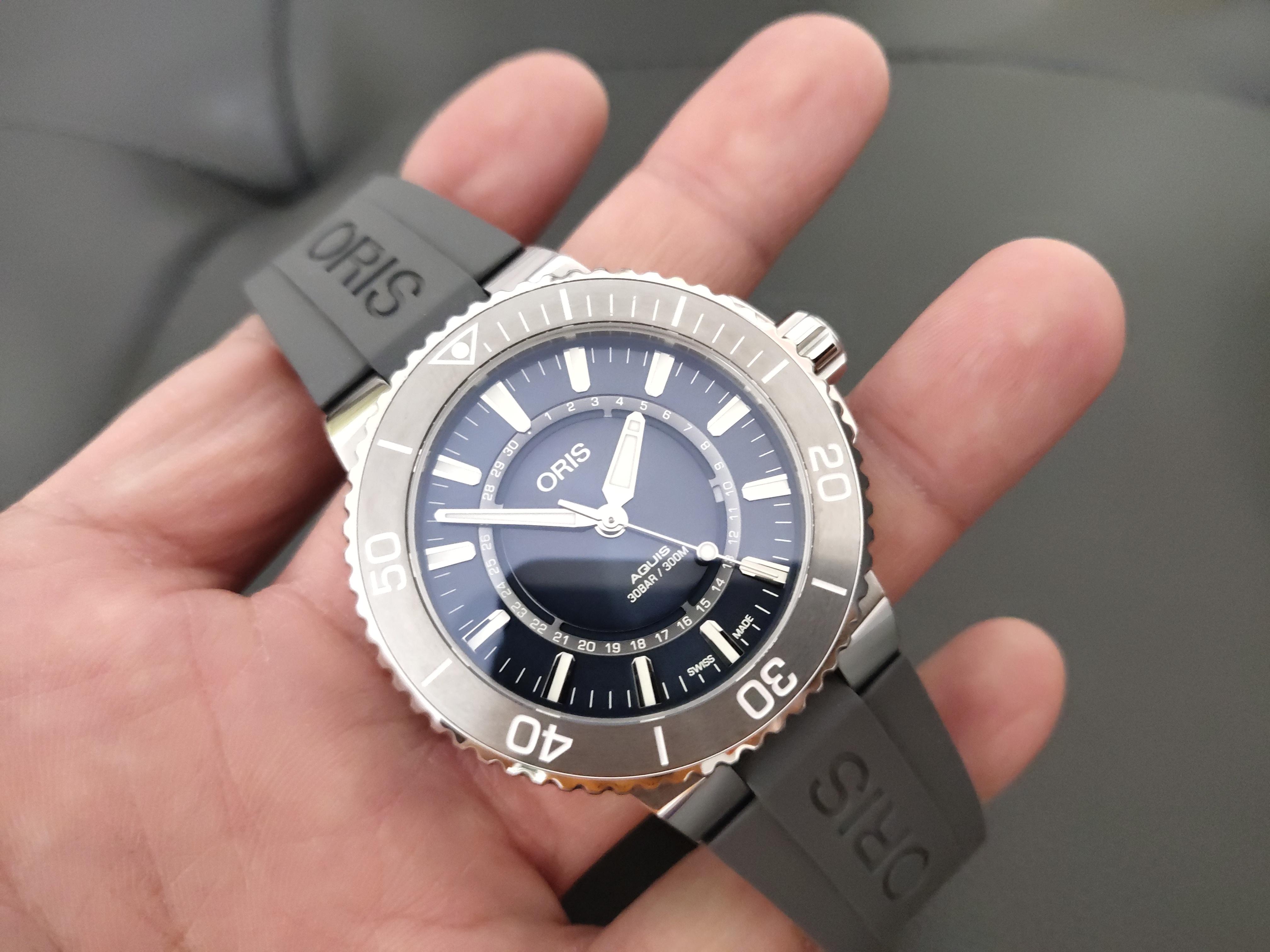 WTS Oris Aquis Source of Life Limited Edition WatchCharts